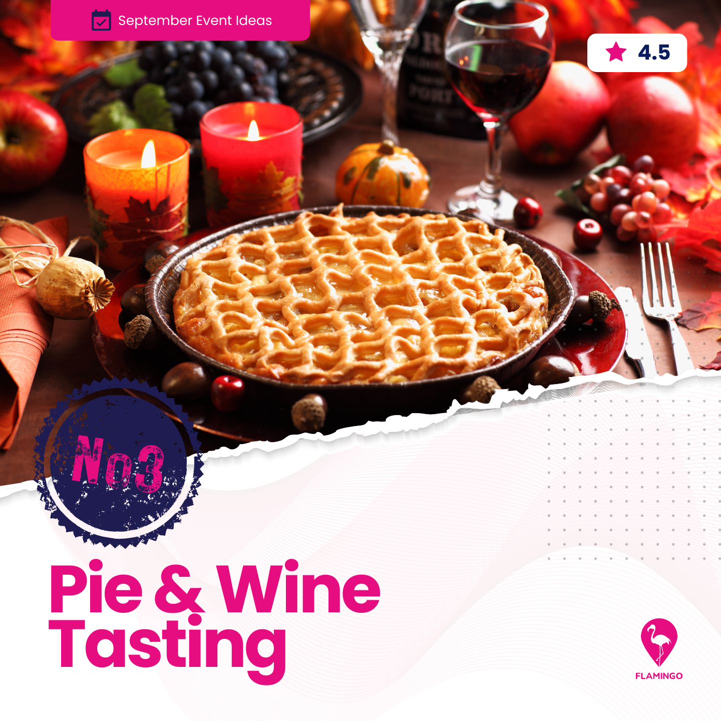 Pie & Wine Tasting | September Resident Events