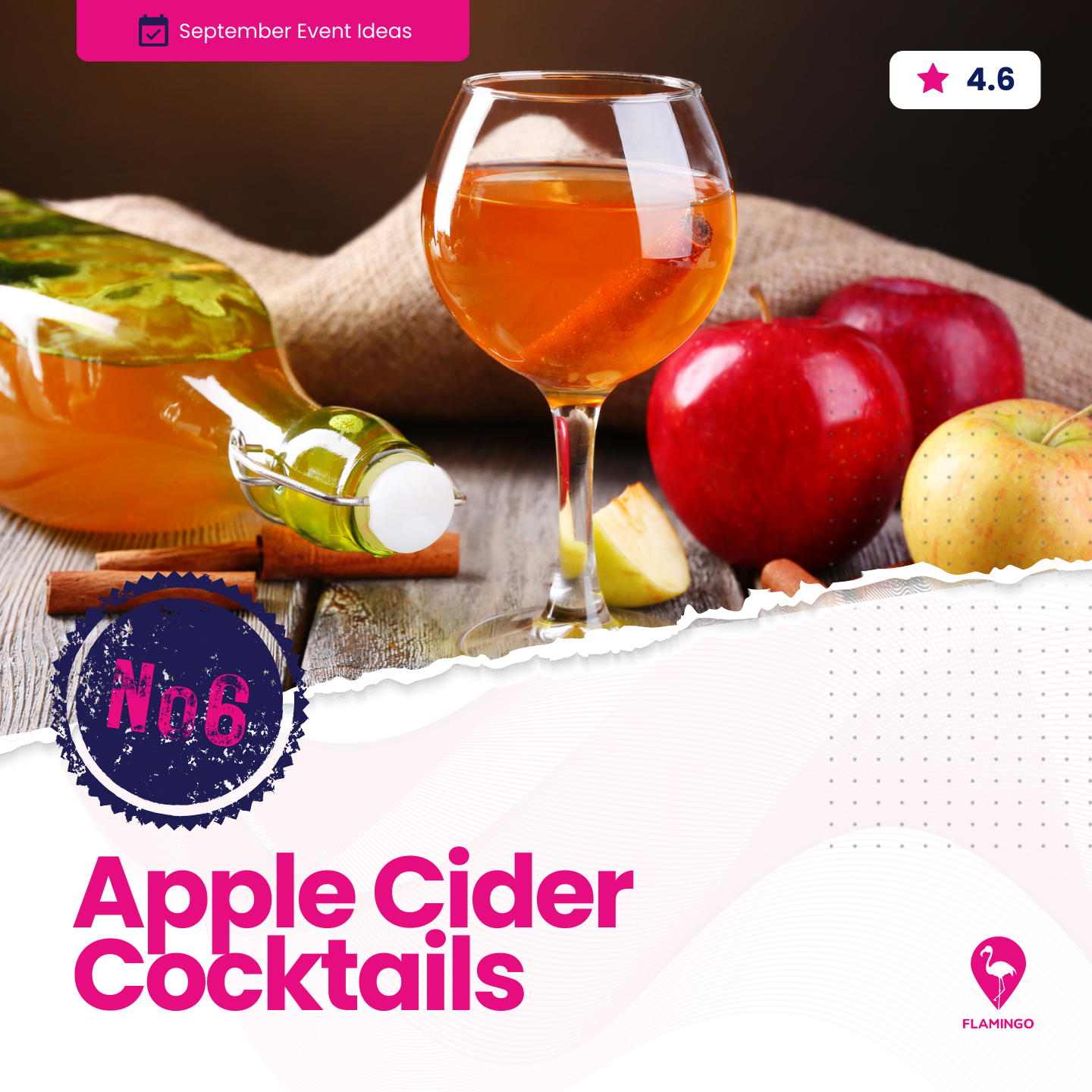 Apple Cider Cocktails | September Resident Events