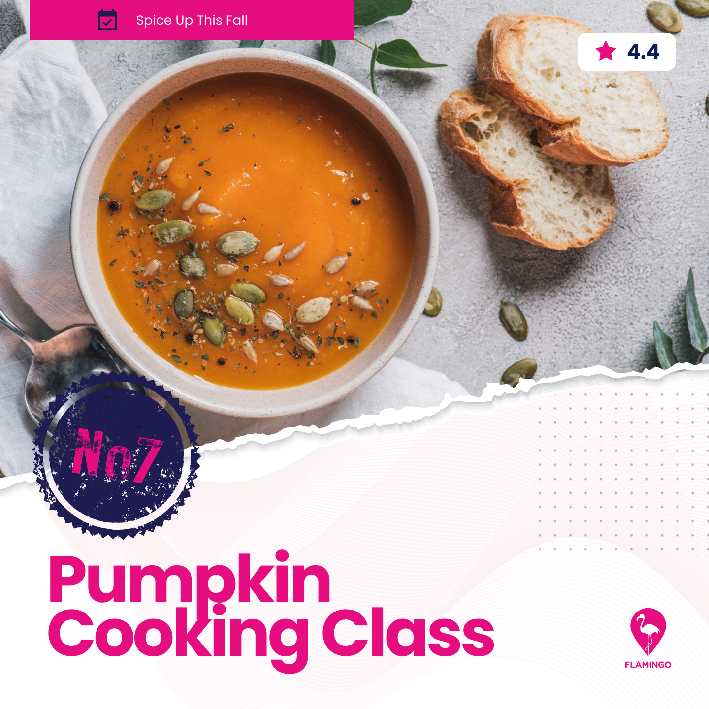 Pumpkin Cooking Class | Fall Resident Event Ideas