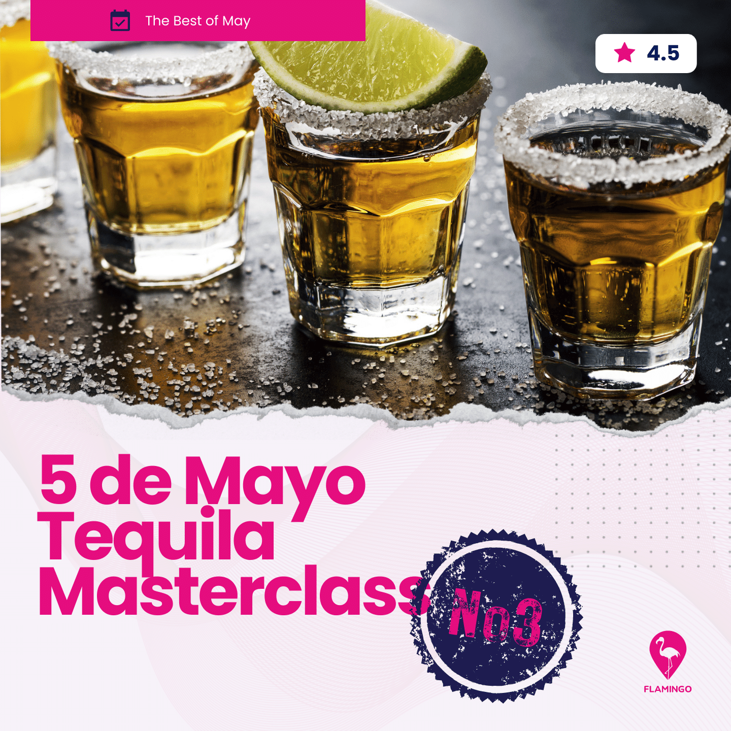 5 De Mayo Tequila Masterclass | Resident Event Ideas for May
