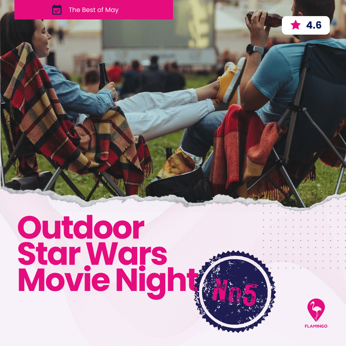 Outdoor Star Wars Movie Night | Resident Event Ideas for May