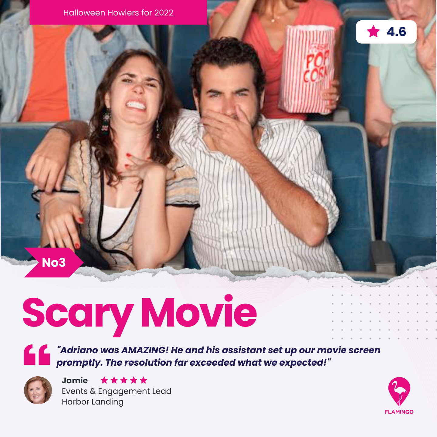 Scary Movie | Halloween Resident Event Ideas