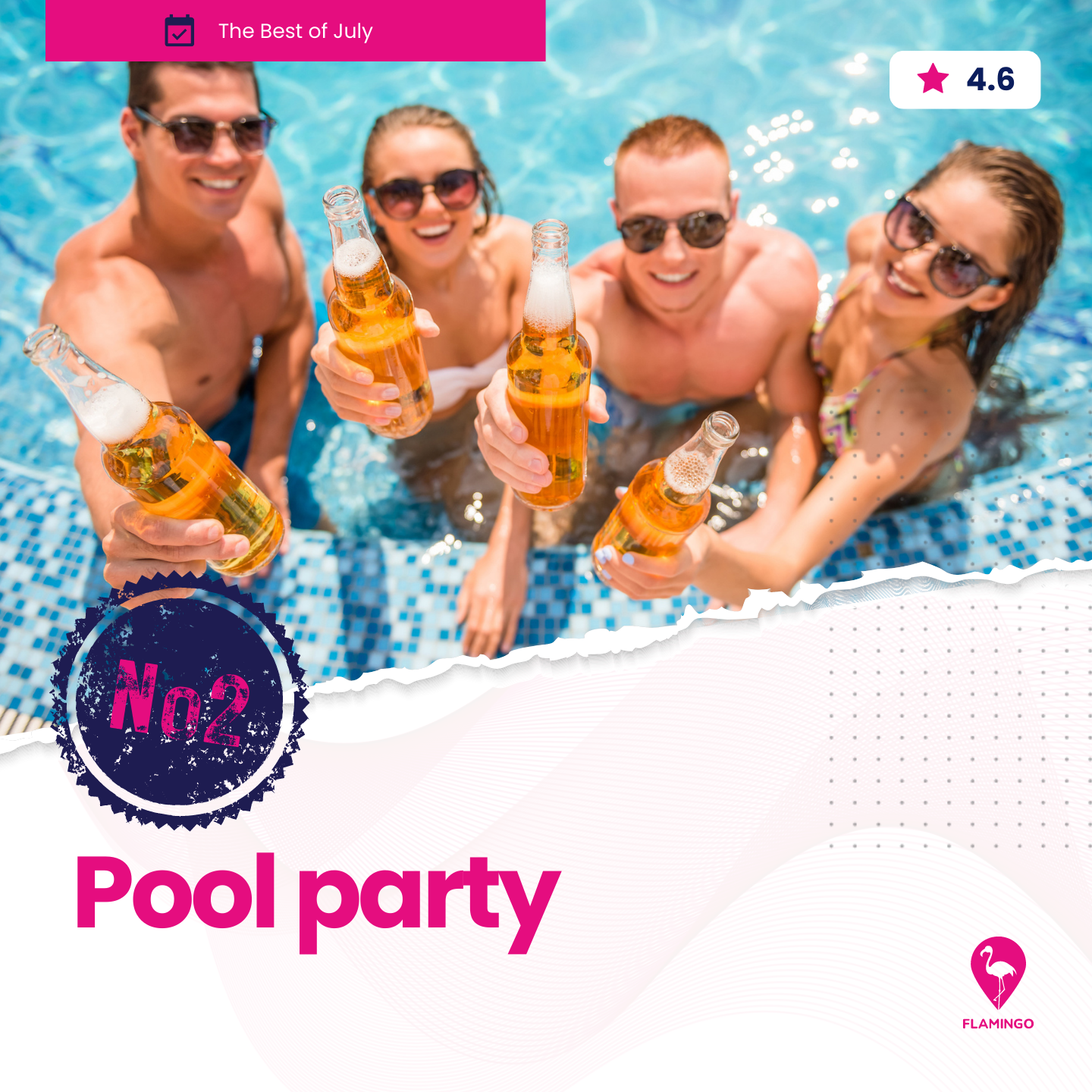Pool Party | july resident event ideas