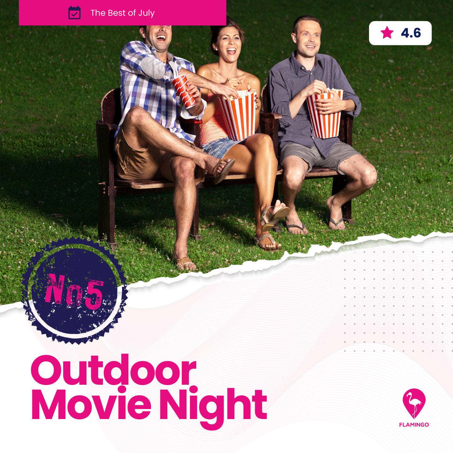 Outdoor Movie Night | resident events for july