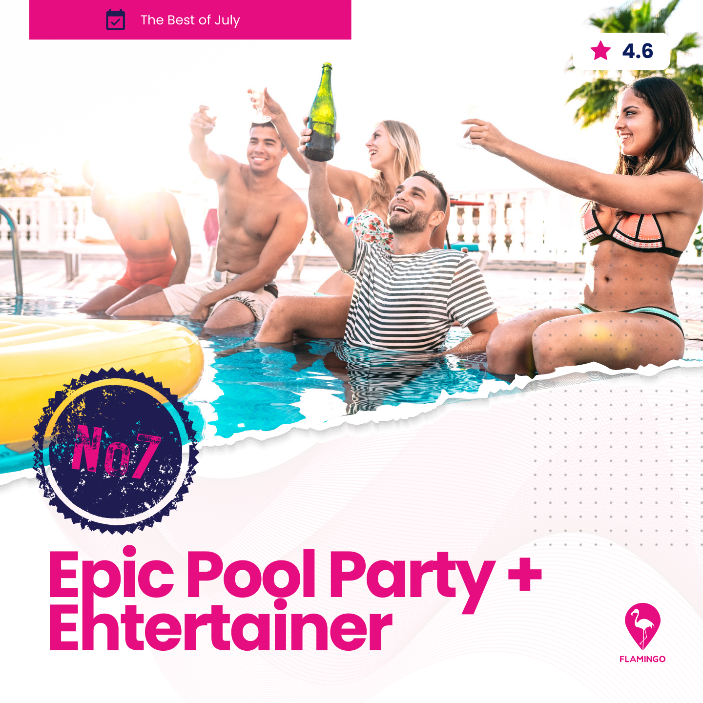 Epic Pool Party | 4th of july resident events
