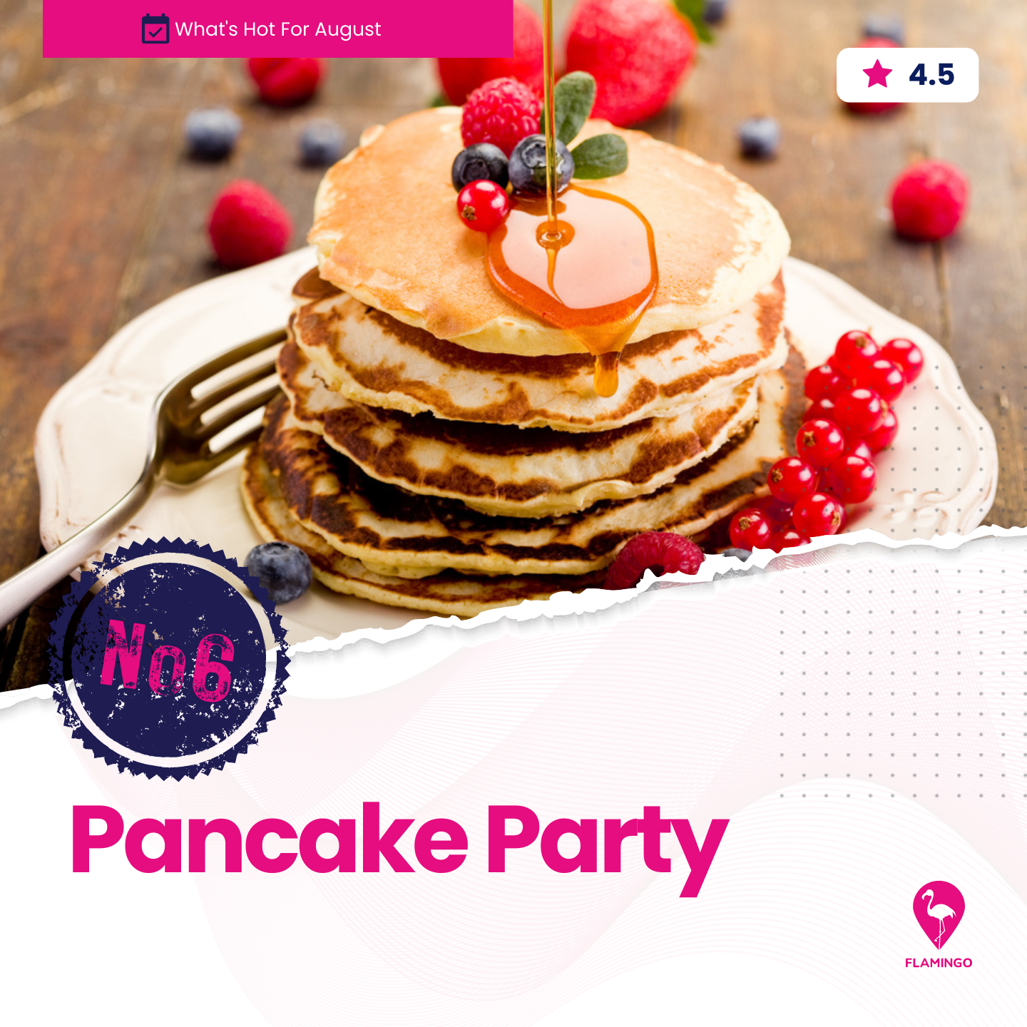 Pancake Party | August Resident Events