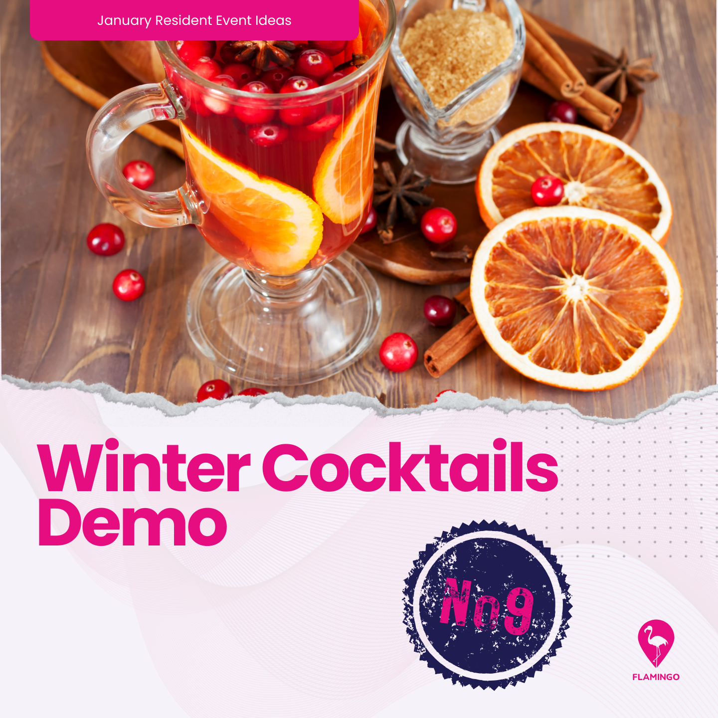 Winter Cocktails Demo | January Resident Event Ideas