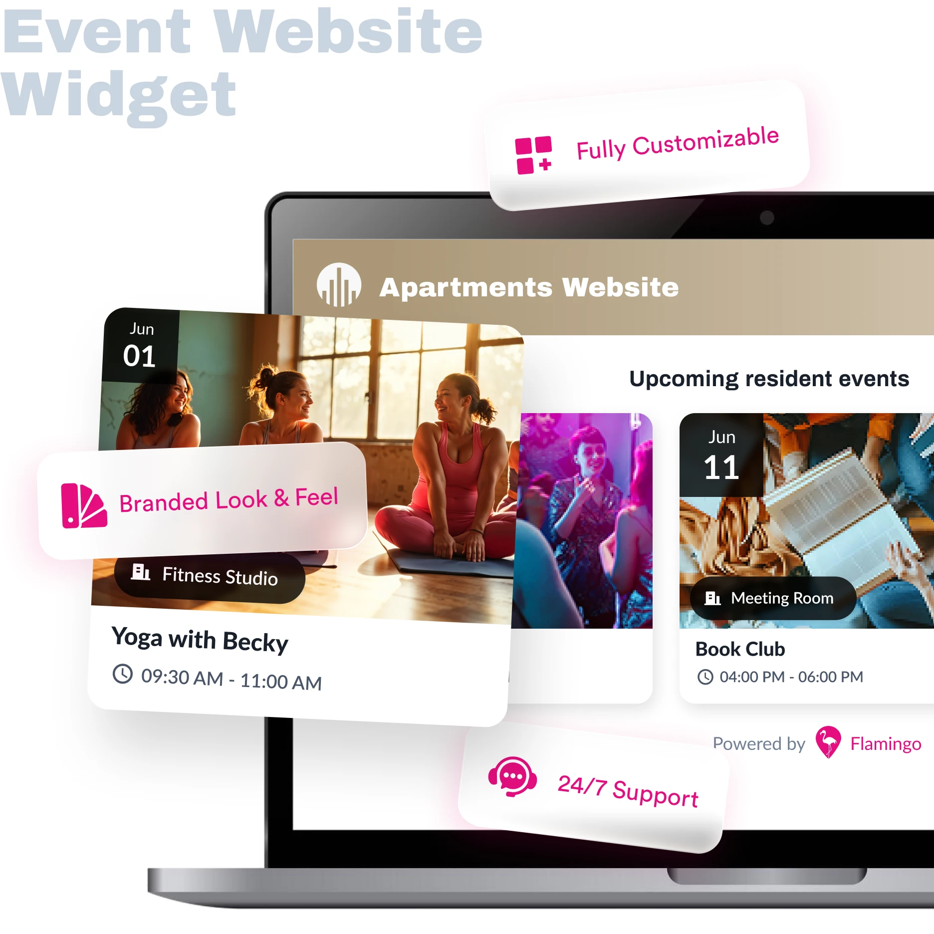 Event Website Widget