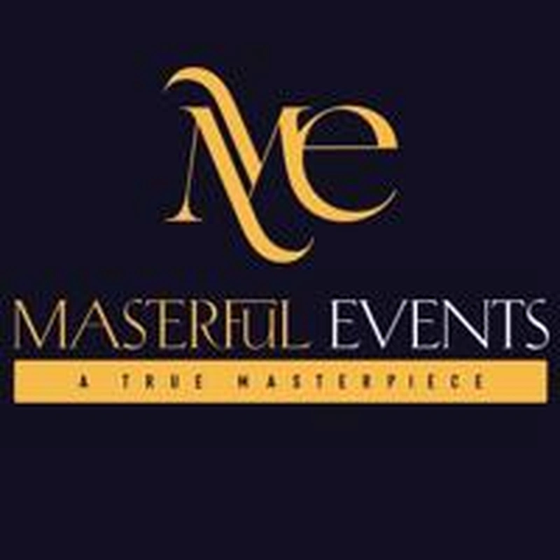 Masterful Events logo representing themed parties and resident event services for apartment communities.